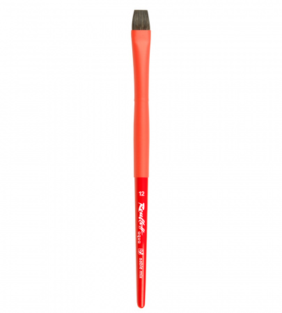 Кисть Roubloff Aqua red flat