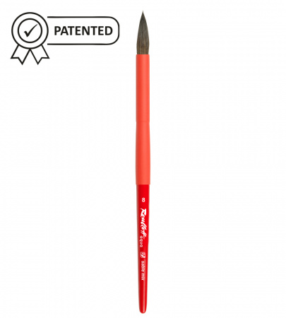 Кисть Roubloff Aqua red round