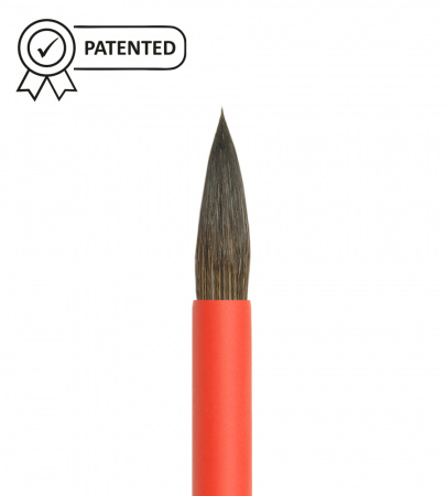 Кисть Roubloff Aqua red round