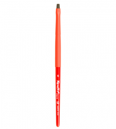 Кисть Roubloff Aqua red flat